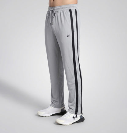 Hustle Sliver Grey Baggy Trouser