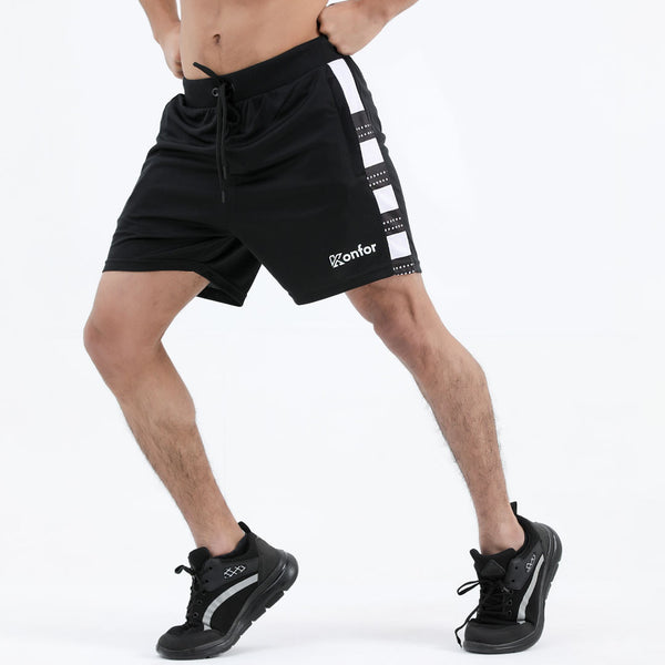 Dawson Black Shorts - Konfor
