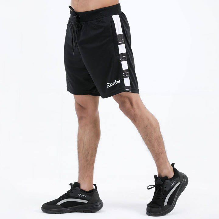 Dawson Black Shorts - Konfor
