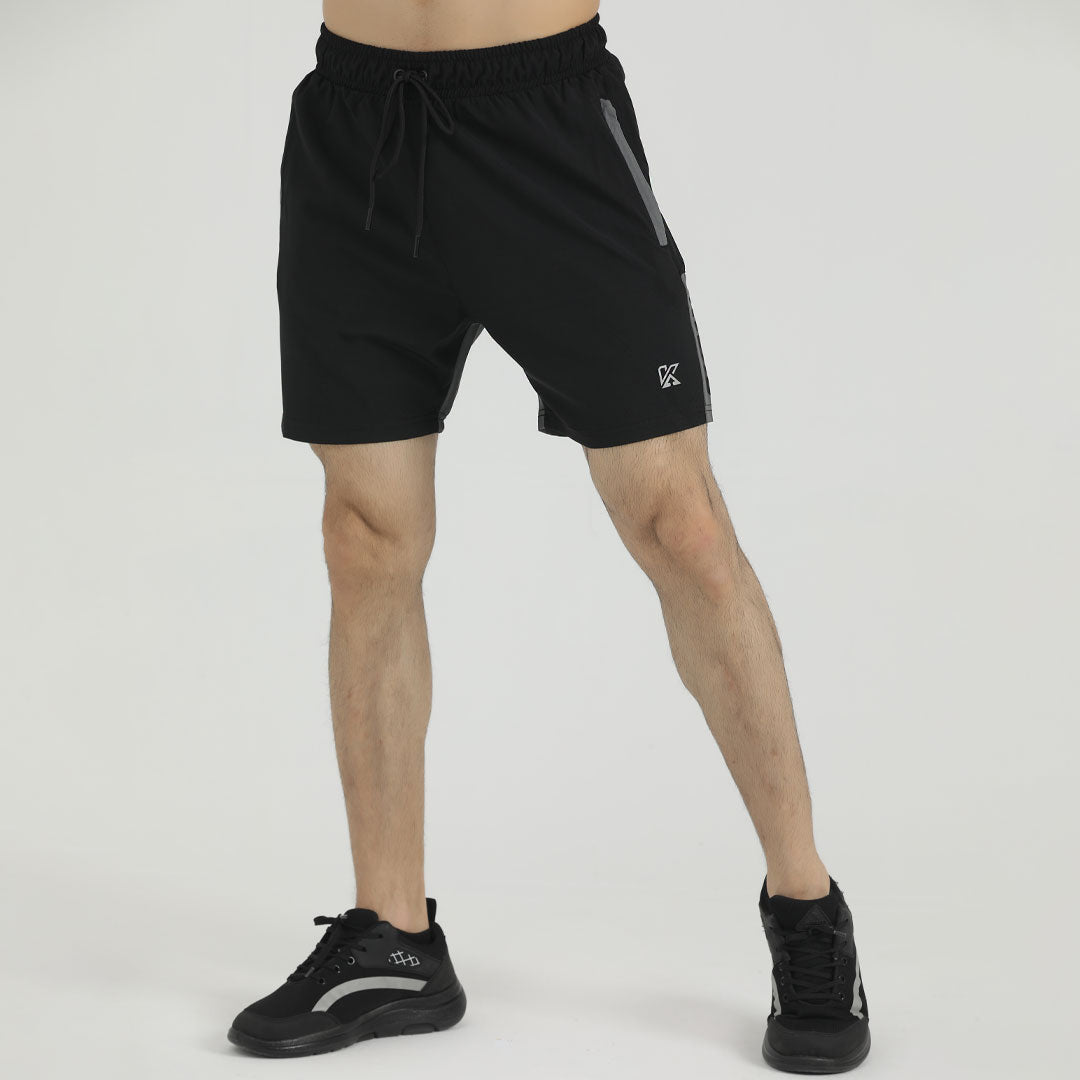 Black Complexion Premium Micro Stretch Shorts - Konfor