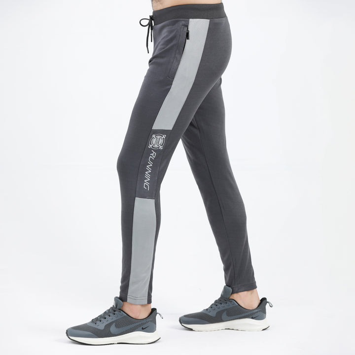 Charcoal Chic dark gary and light gary  DRI-FIT Trouser for man by konfor 
