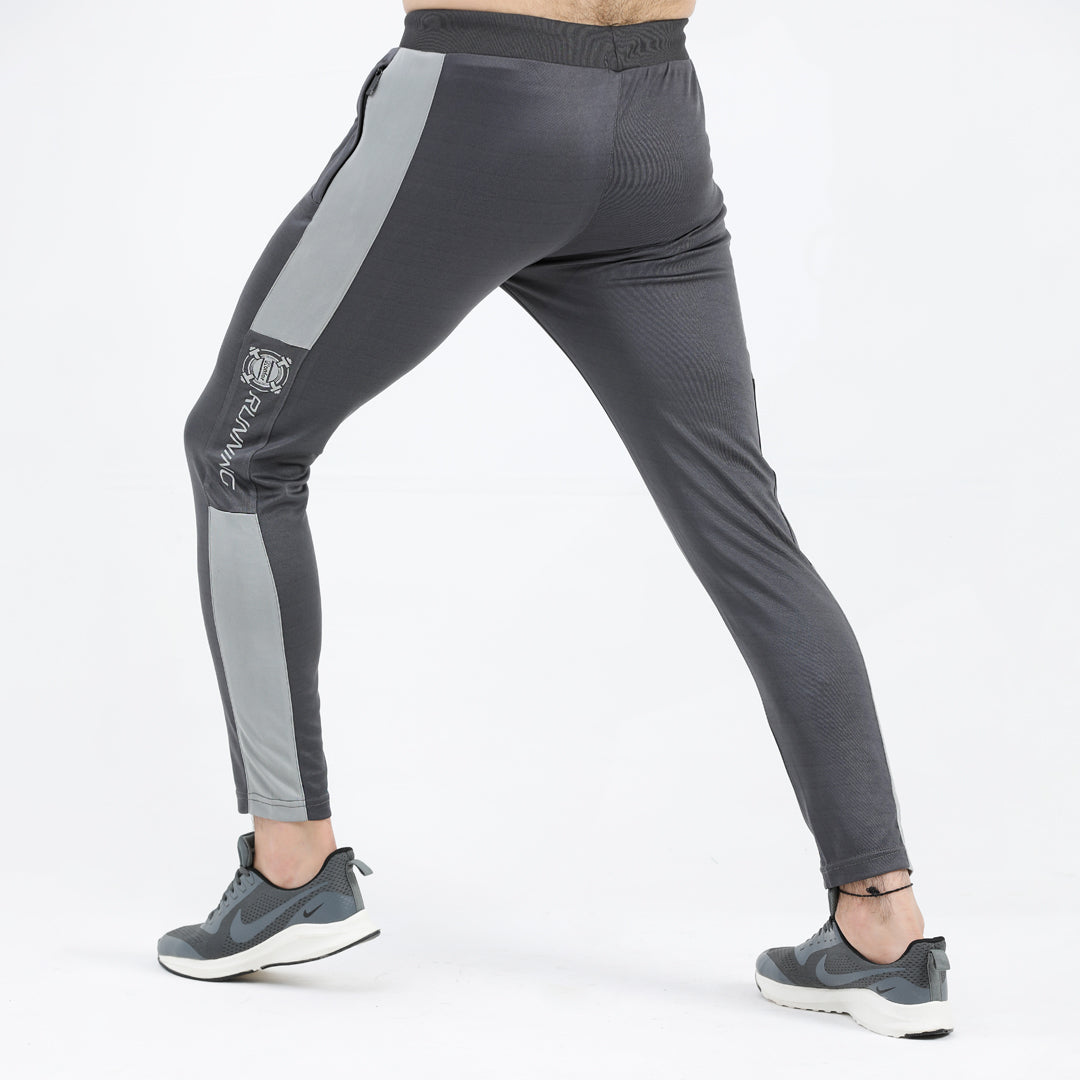 Charcoal Chic dark gary and light gary  DRI-FIT Trouser for man by konfor 