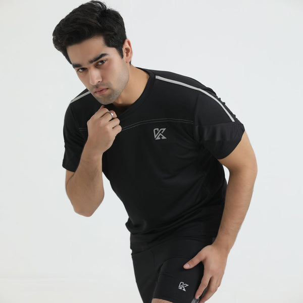 Dexter black and whit line dry fit for man by konfor 