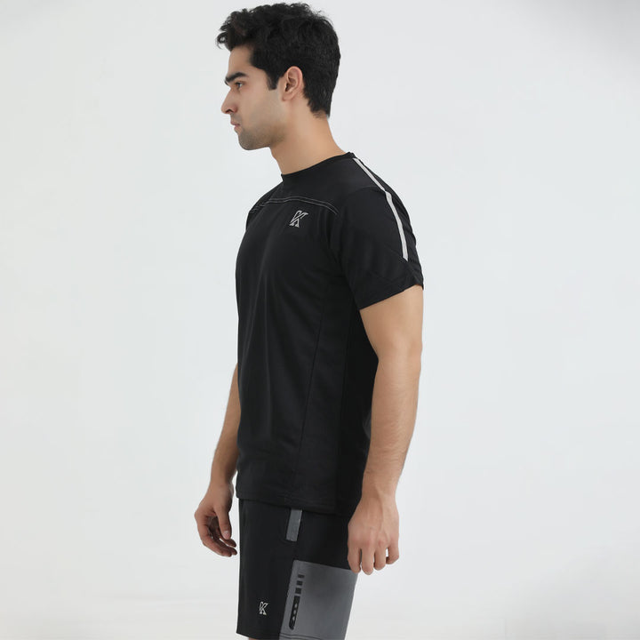 Dexter black and whit line dry fit for man by konfor 