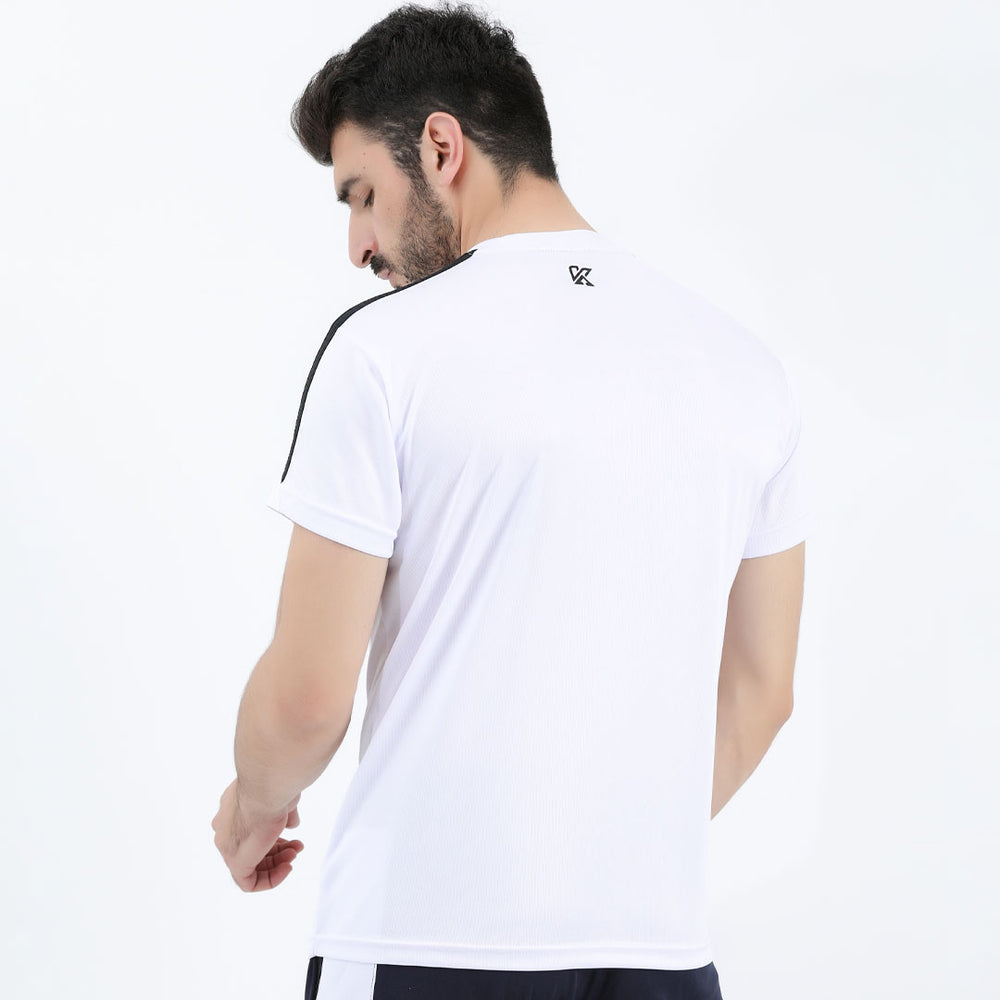 ENERGY White Mesh T-Shirt