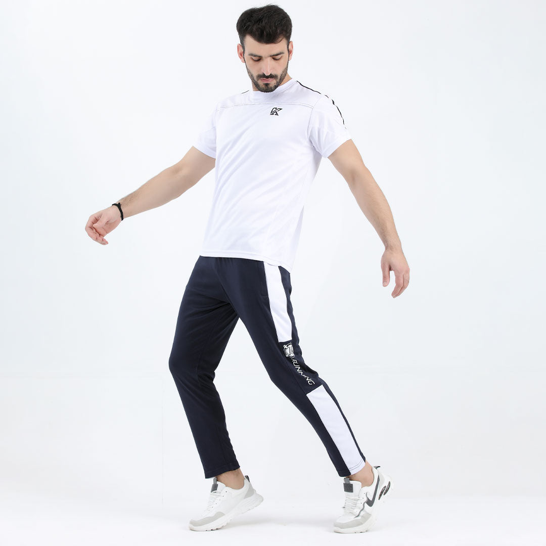 ENERGY White Mesh  dry fit T-Shirt for man by konfor