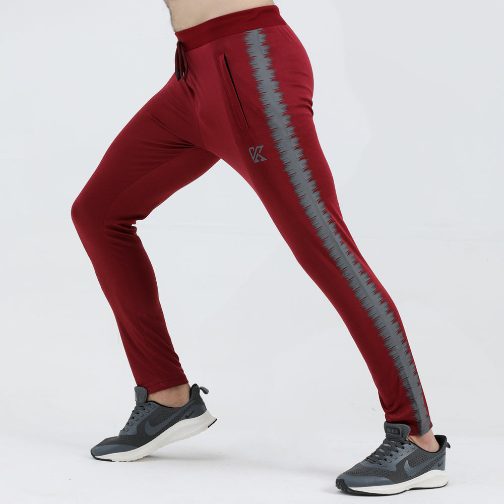 Excelloid Mehroon DRI-FIT Trouser