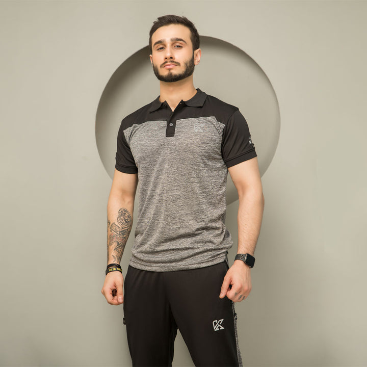 Grey Hawk Mealenge Polo for man by konfor 