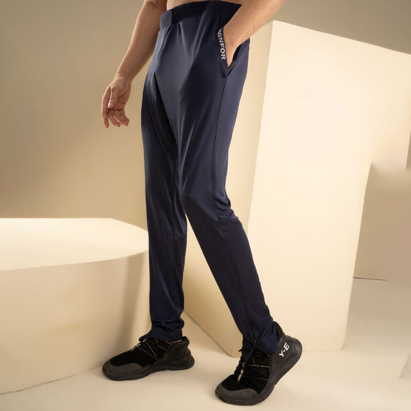 Hyper clax navy dry fit trouser for man by konfor 