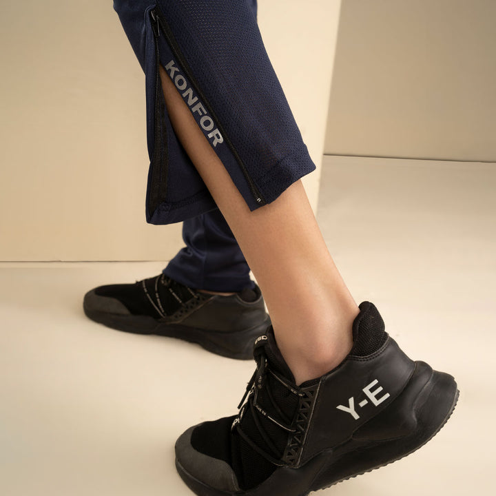 Hyper clax navy dry fit trouser for man by konfor 