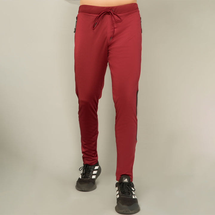 Mexotiny Maroon dry fit trouser for man by konfor 