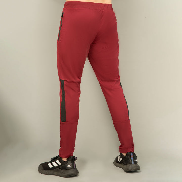 Mexotiny Maroon dry fit trouser for man by konfor 