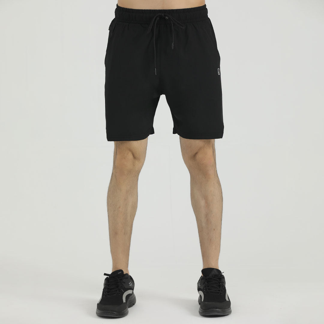 Neon Premium black Micro Stretch Shorts for man by konfor 