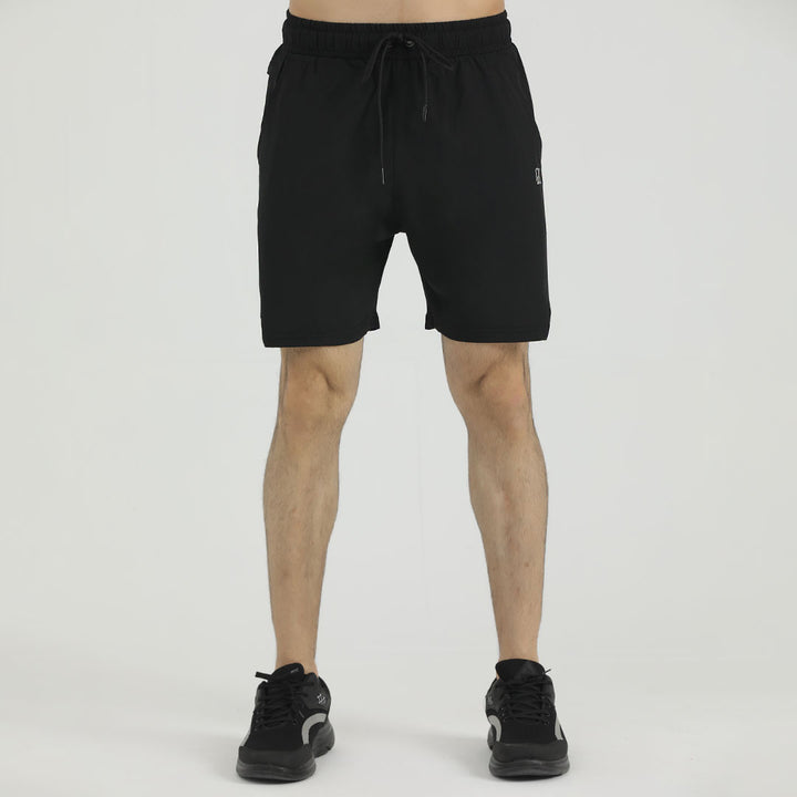 Neon Premium black Micro Stretch Shorts for man by konfor 