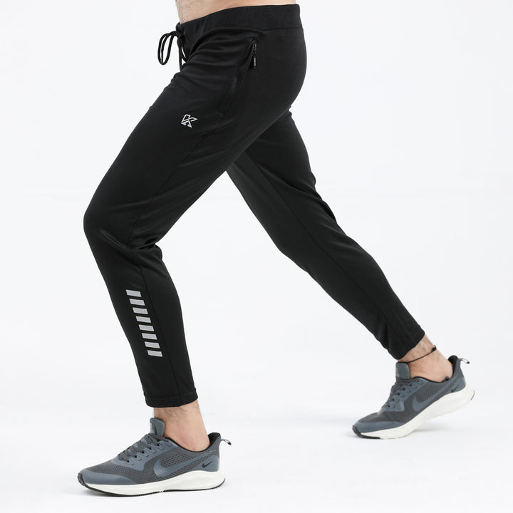 Raiment black and reflector DRI-FIT Trouser for man by konfor 