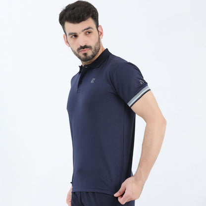 Thompson navy DRI-FIT Polo Shirt for man by konfor 