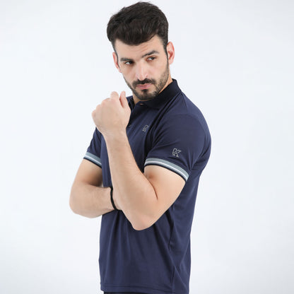 Thompson navy DRI-FIT Polo Shirt for man by konfor 