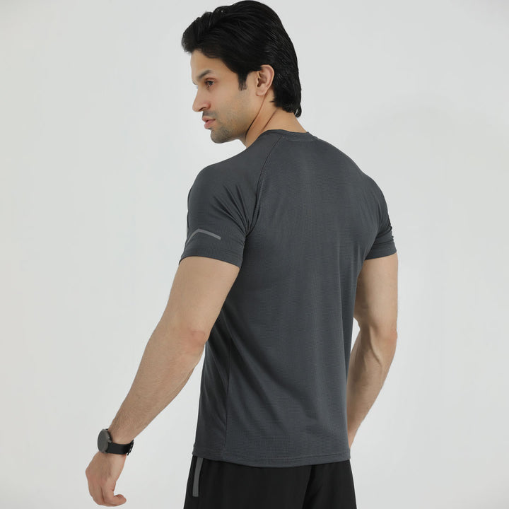 Volcano 2.0 dark gray DRI-FIT t shirt for man by konfor 
